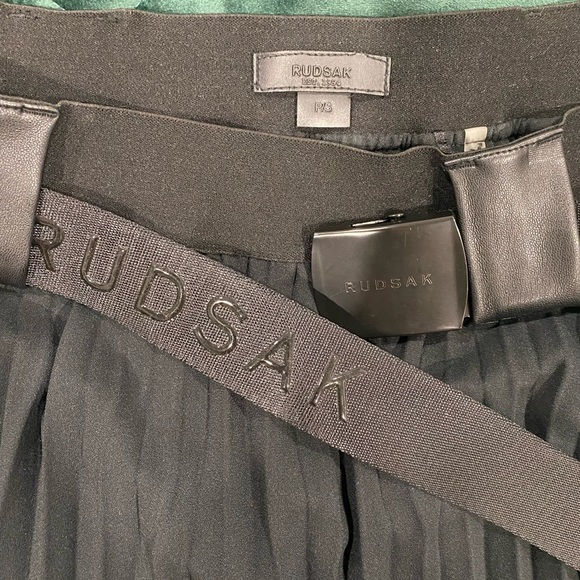 SKIRT WITH REMOVABLE BELT - Picture 3 of 3